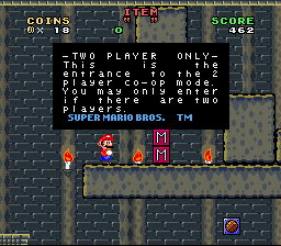 Super Mario Bros. - The Castle Screenthot 2